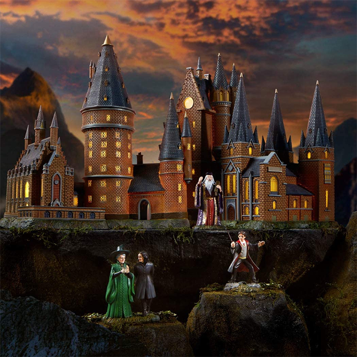 Hogwarts model, Harry Potter, inspired by films, diorama, diy 