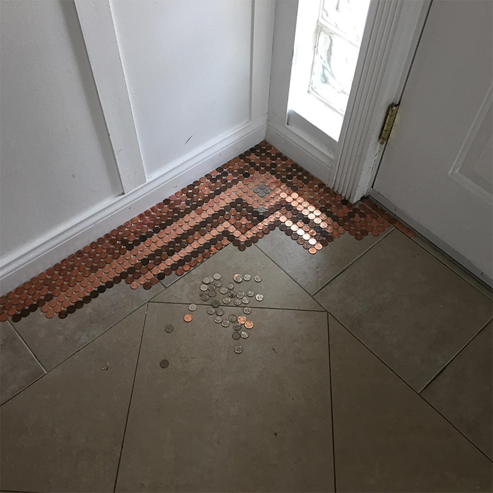kelly graham coins floor project