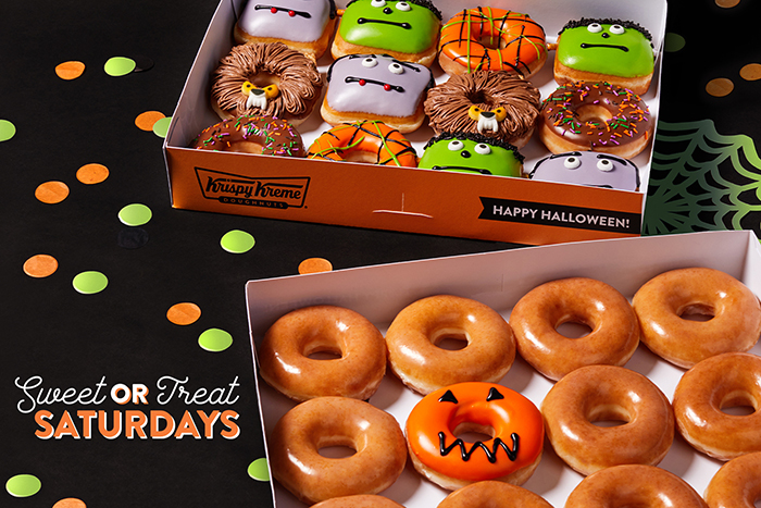 krispy kreme halloween donut dozens