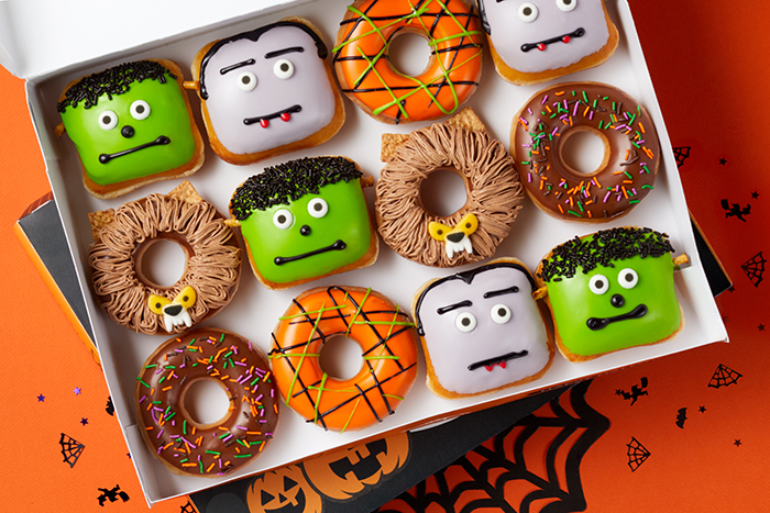 krispy kreme scary sweet monster donuts