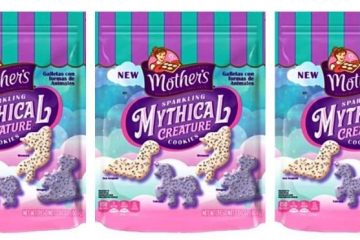 sparkling mythical creature cookies