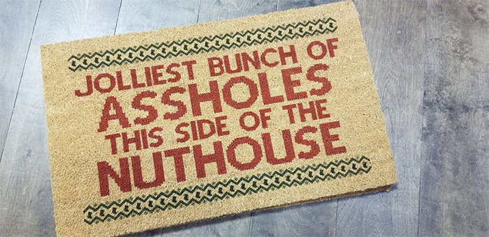national lampoons christmas vacation welcome mat