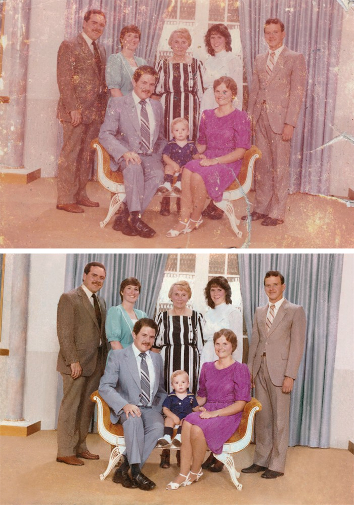 photo restoration turned out better than expected