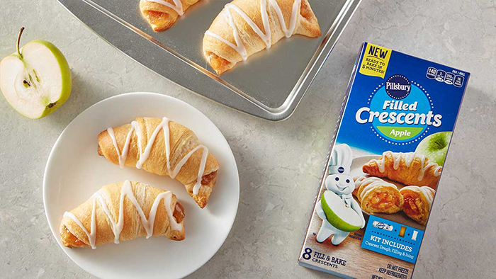 pillsbury filled crescents apple