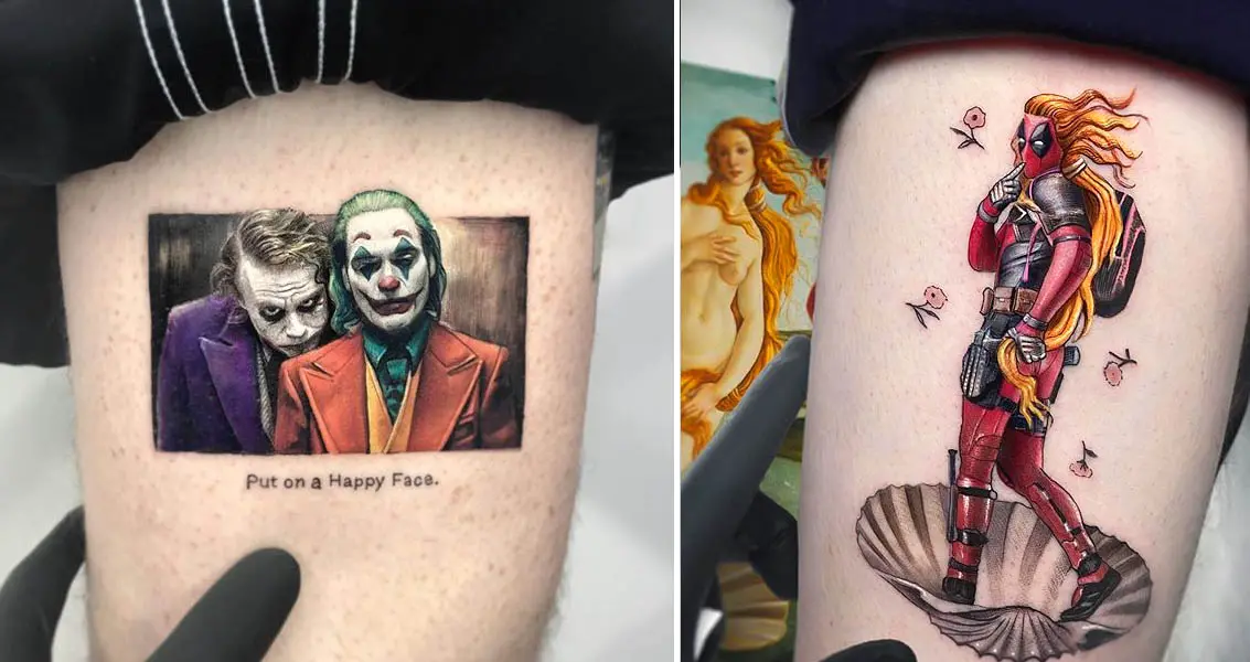 Tattoo Artist Kozo Creates Pop Culture Tattoos That Combine Iconic  Characters With Fine Art