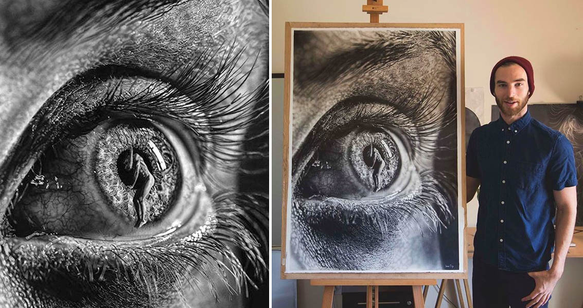Artist Jono Dry Creates Realistic Pencil Drawings That Look Like HD Photos