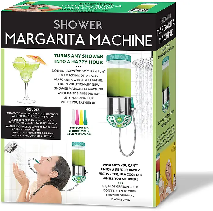 shower margarita machine prank gift box front