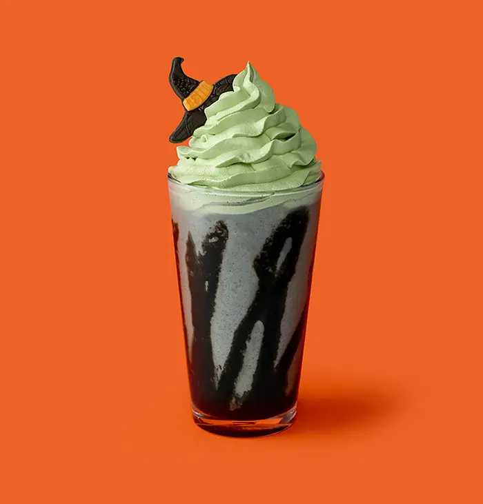 starbucks korea little witch halloween cream frappuccino