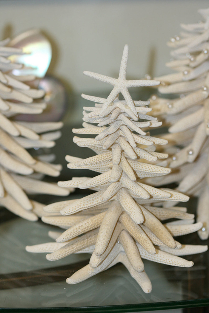 starfish christmas tree by seaglassboutique
