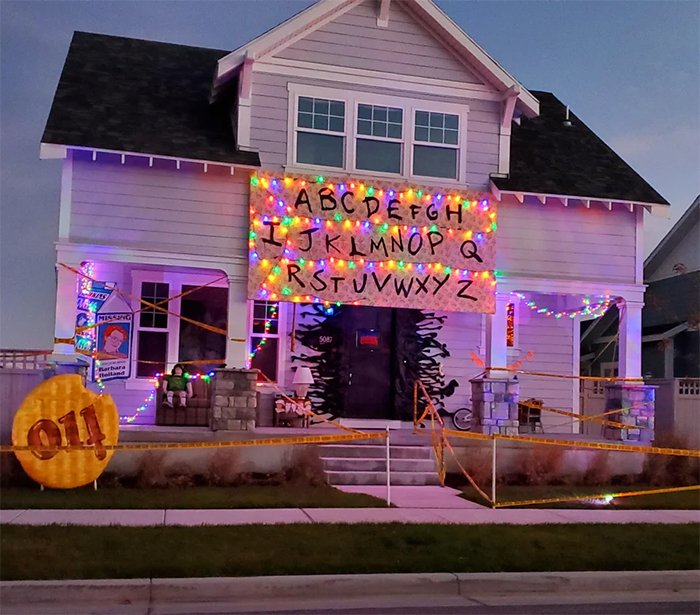 stranger things inspired house decor