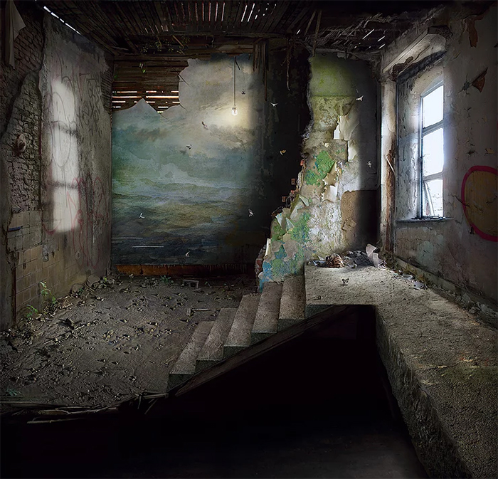 suzanne moxhay matte painting mezzanine