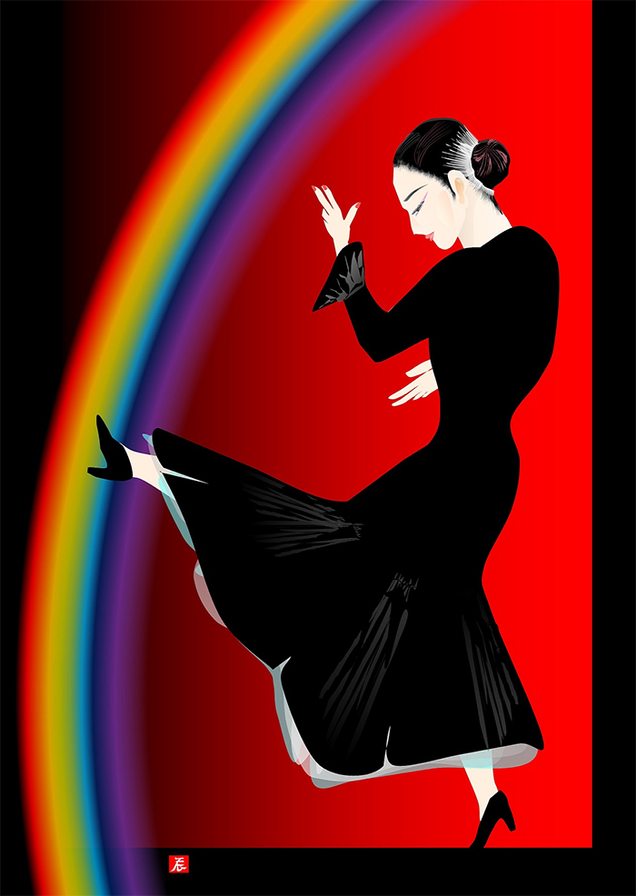 tatsuo horiuchi the dancing girl toward the rainbow