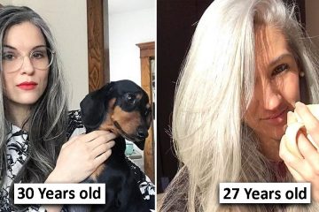 women with grey hair