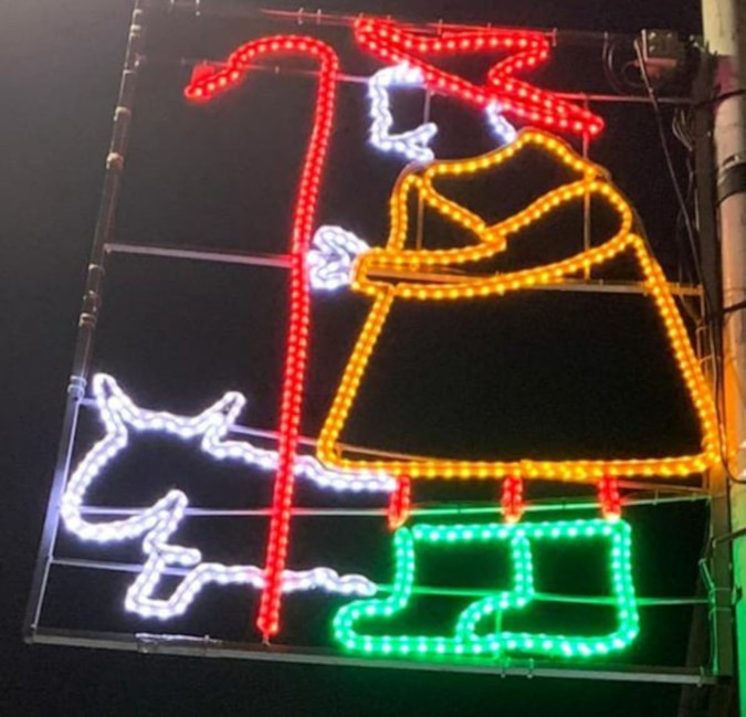 2002 shepherd christmas lights design by callum duff