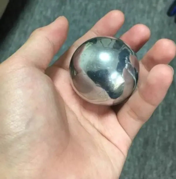 ball before polishing