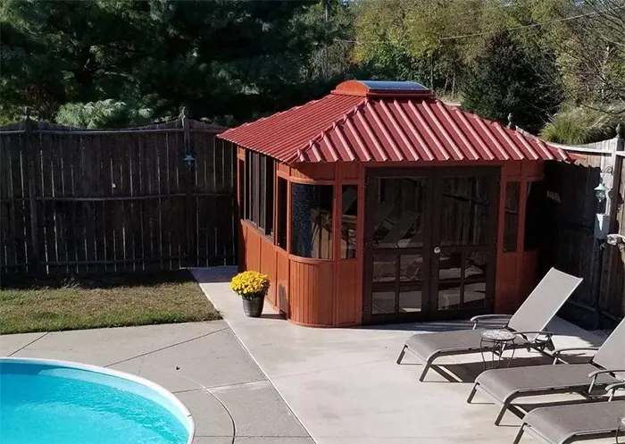 aspen hot tub gazebo