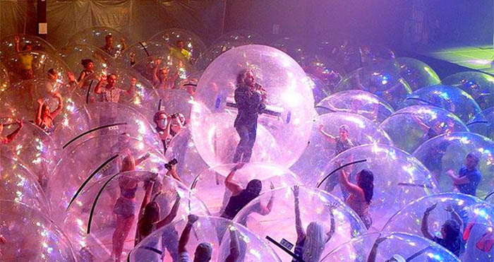 bubble concert