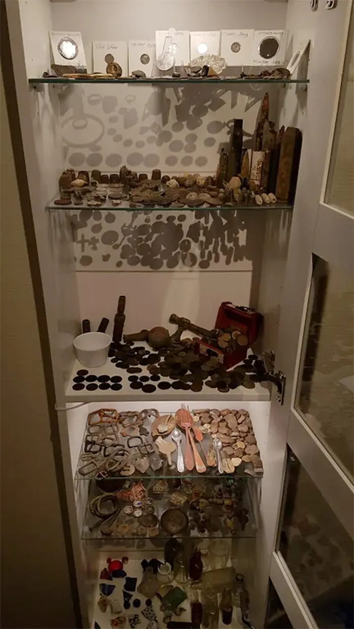 dads little metal detecting museum