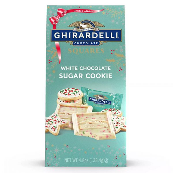 Ghirardelli White Chocolate Sugar Cookie Squares Are Here