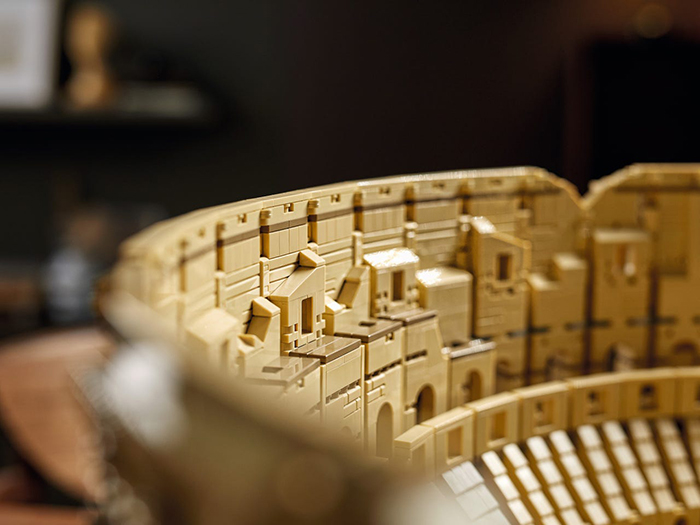 lego roman colosseum inner structure