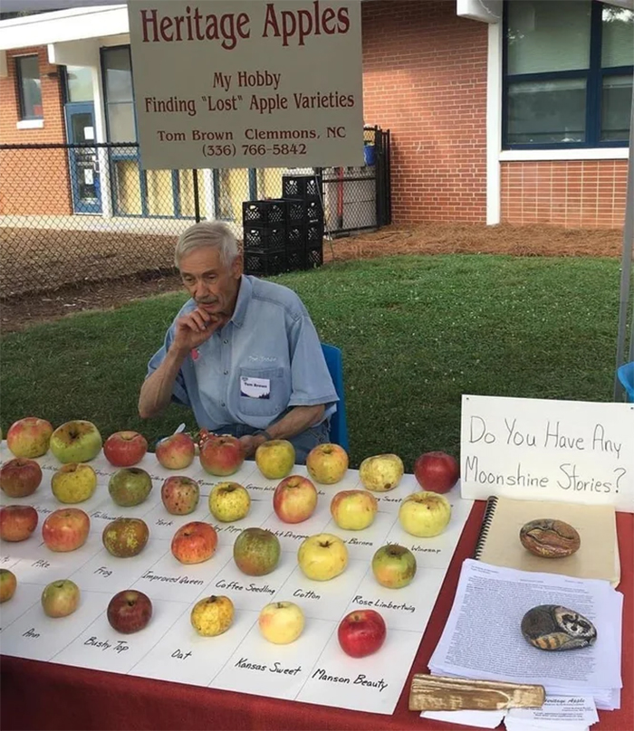 man collects lost apple varieties