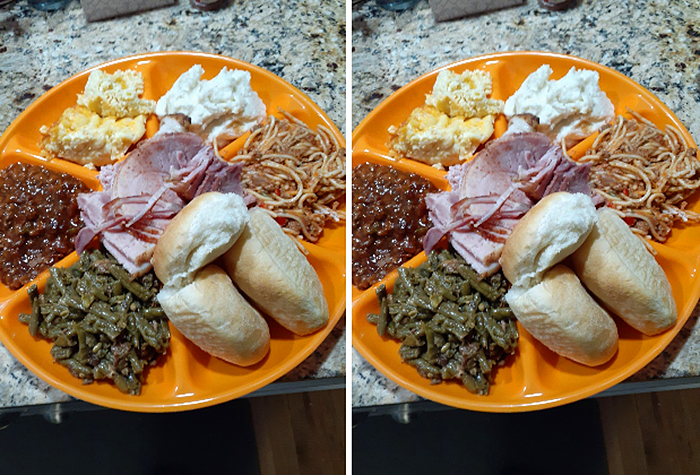 PULABO Divided Dinner Plate Ration Divided Plate Round Divided Breakfast Plate Divided Dinner Tray for Homes Restaurants Deft Processed
