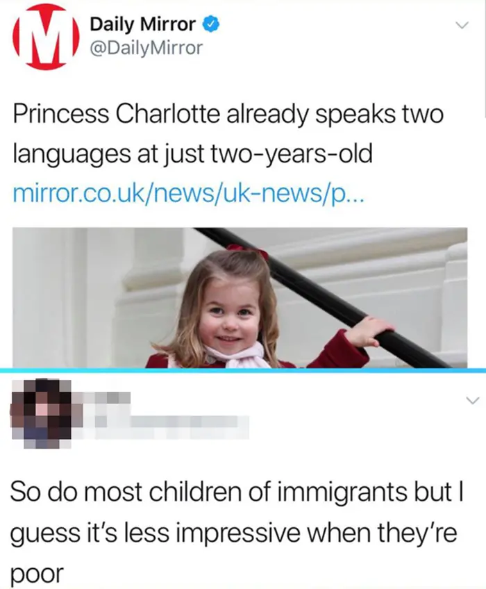 notorious comebacks princess speak two languages