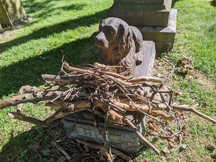 rex gravestone green-wood cemetery