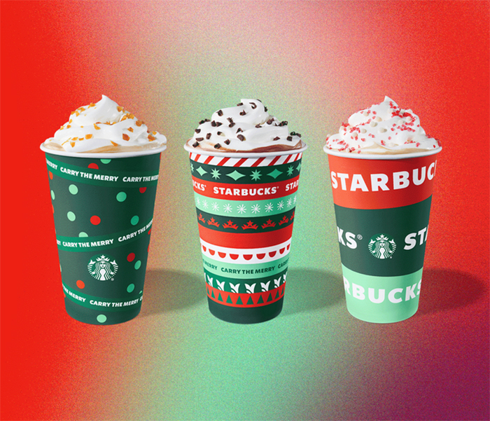starbucks holiday red cups