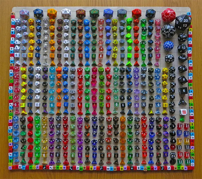 strange collections dice