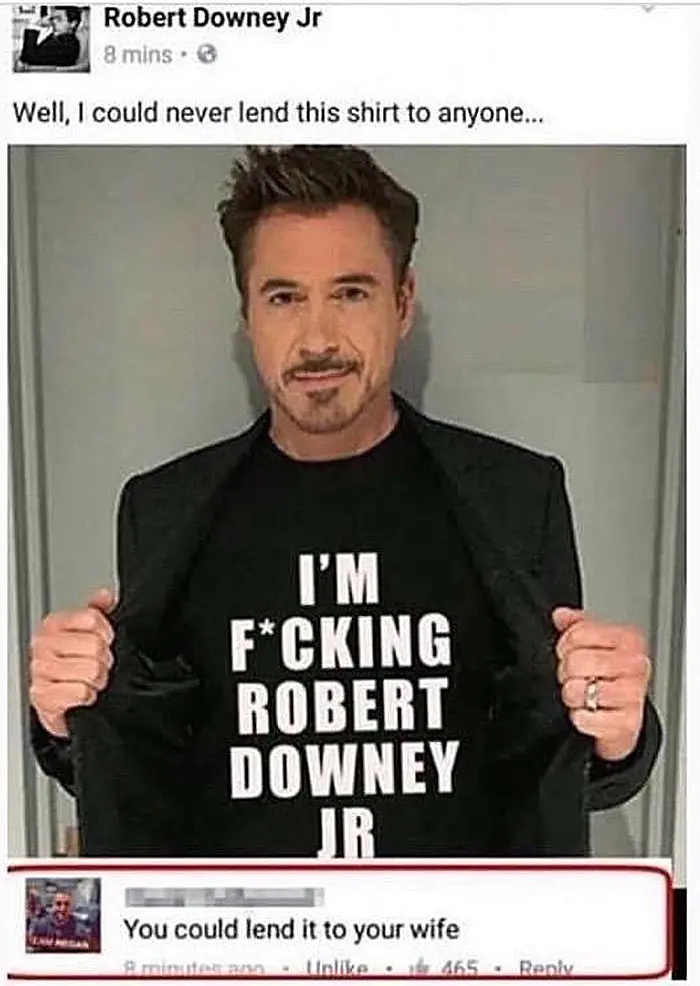 technically the truth robert downey shirt