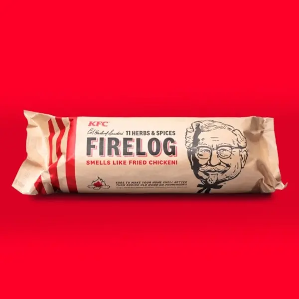 the kfc fire log