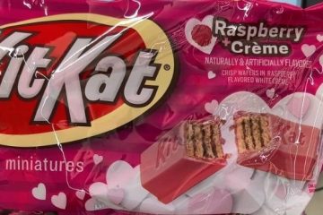 Kit Kat's Raspberry Crème