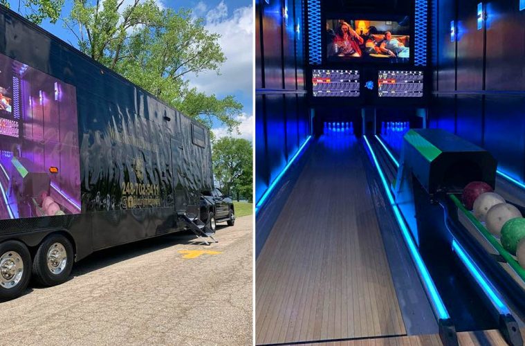 Mobile Bowling alley