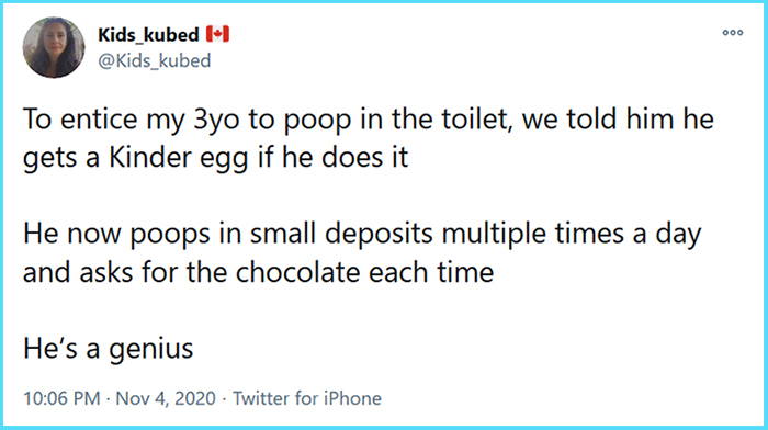 funny parent stories poop deposits
