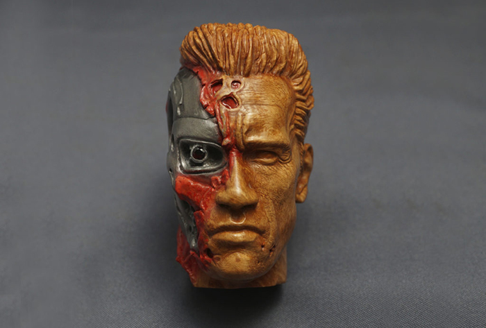 handmade smoking device gift for arnold schwarzenegger