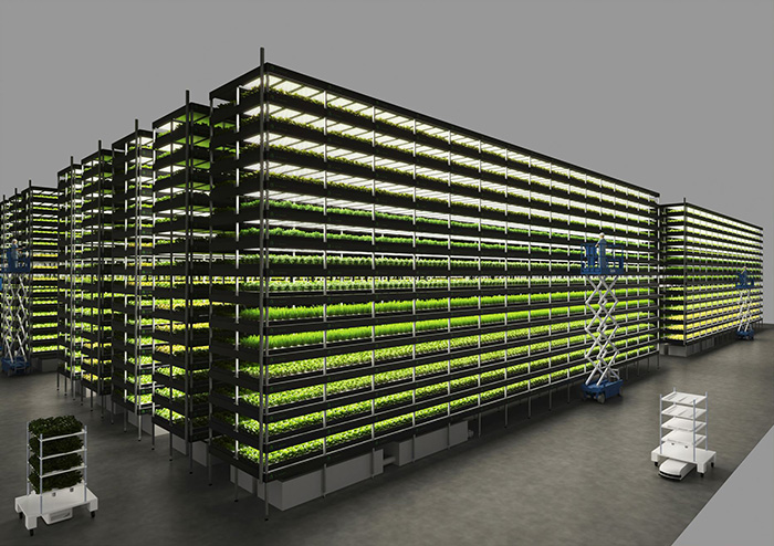 indoor agriculture land