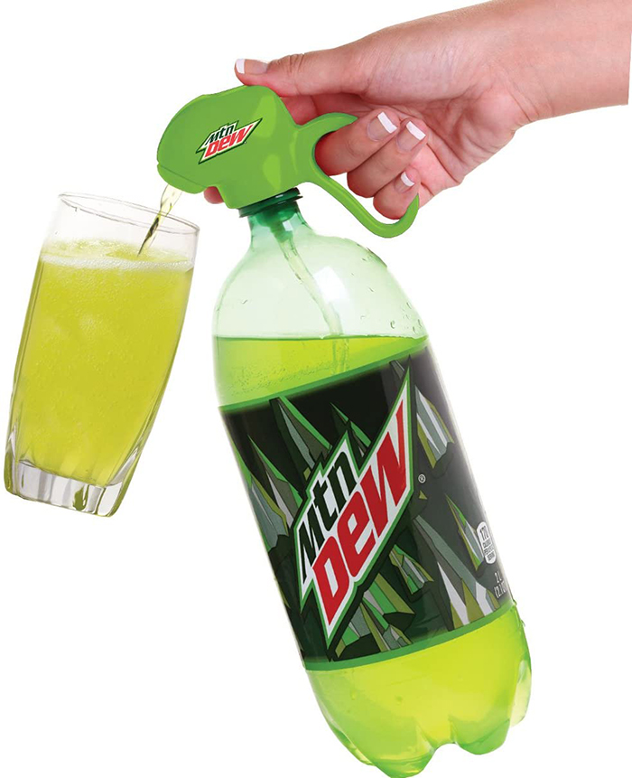 jokari mountain dew dispenser and fizz keeper