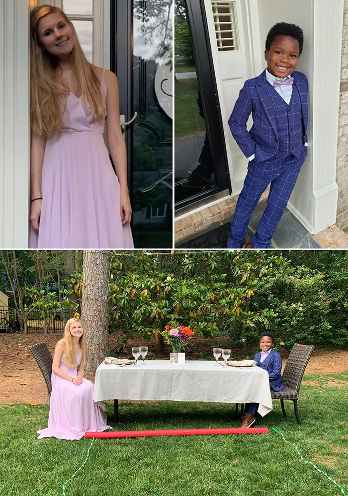 kid throws senior prom for nanny