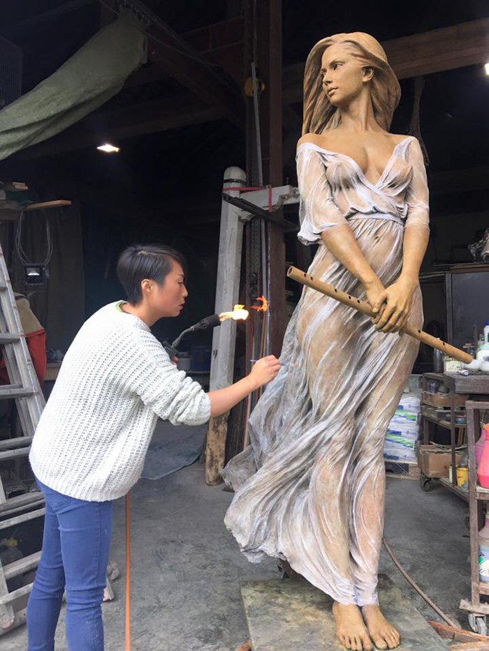 luo li rong realistic sculpture