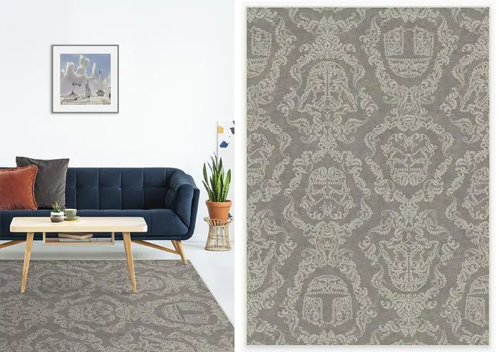 ruggable star wars themed rug dark side damask stone