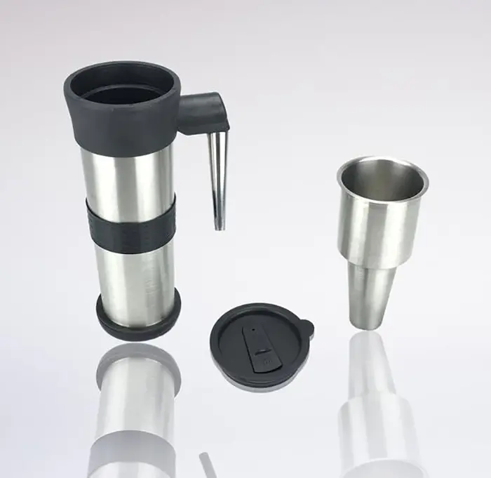 telescoping coffee mug bong components