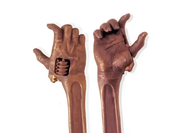 a closer look at the hand shaped wrenches