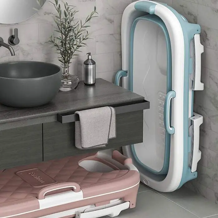 This Folding Portable Bathtub Means You Can Have A Bath Anywhere You Want