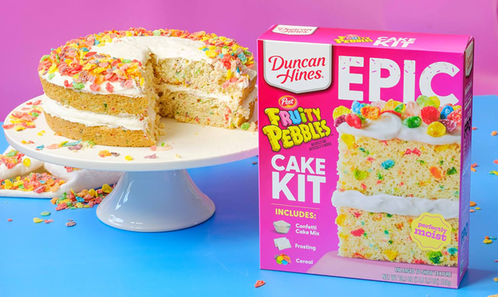 duncan hines fruity pebbles cake kit