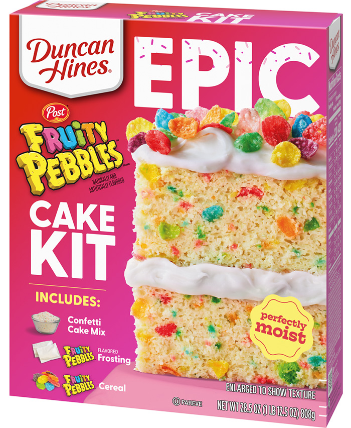 fruity pebbles cake kit