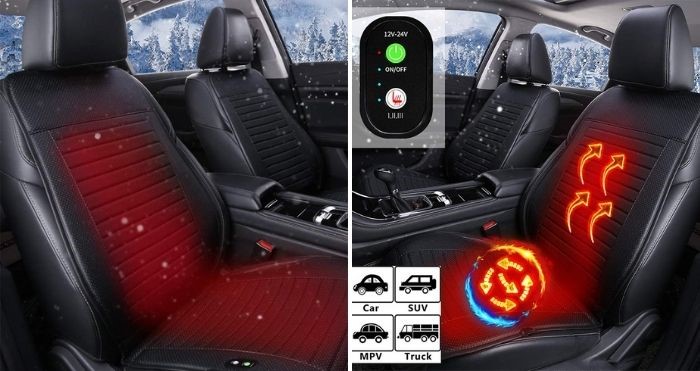 heated car seat cover