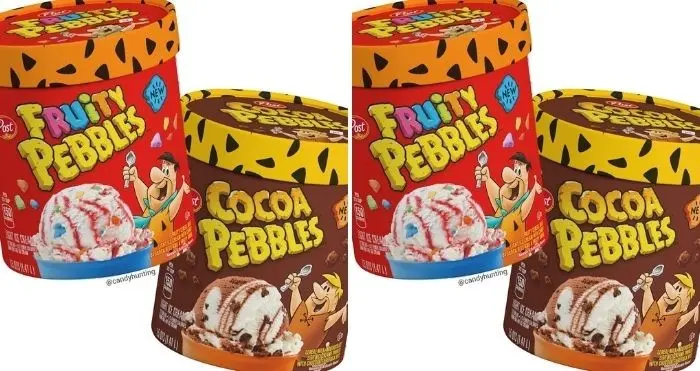 Fruity Pebbles And Cocoa Pebbles Ice Cream
