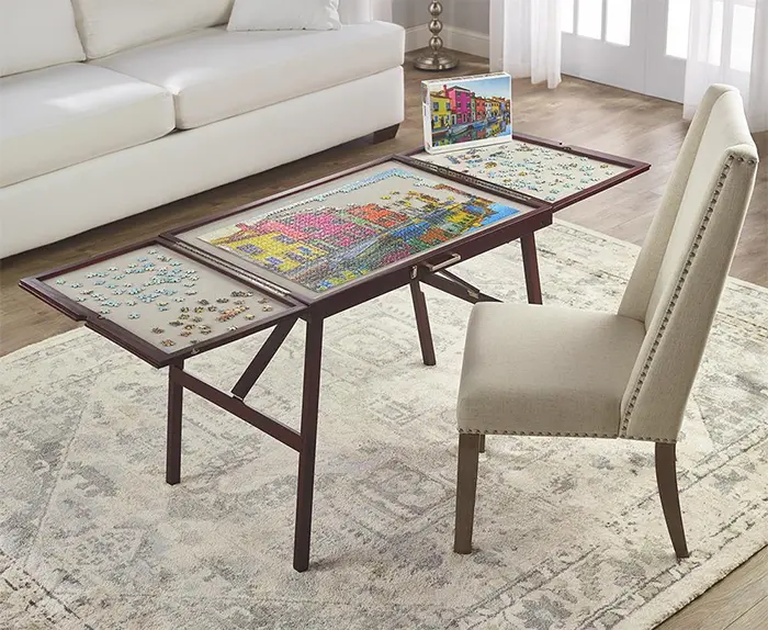 jigsaw puzzle table