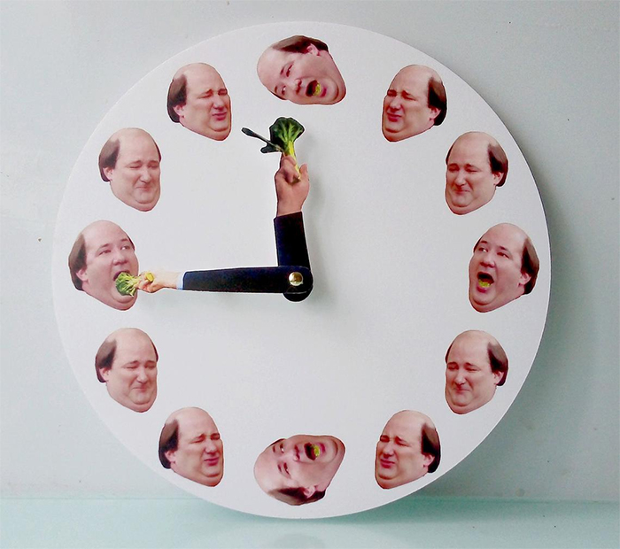 kevin hates broccoli clock